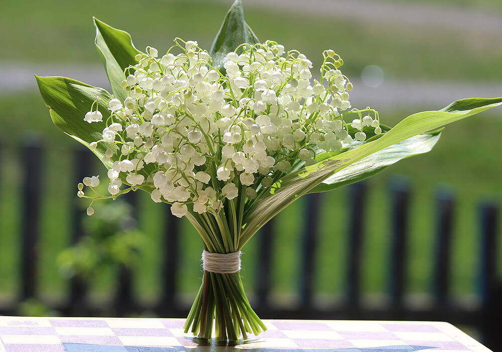 スズランの花束