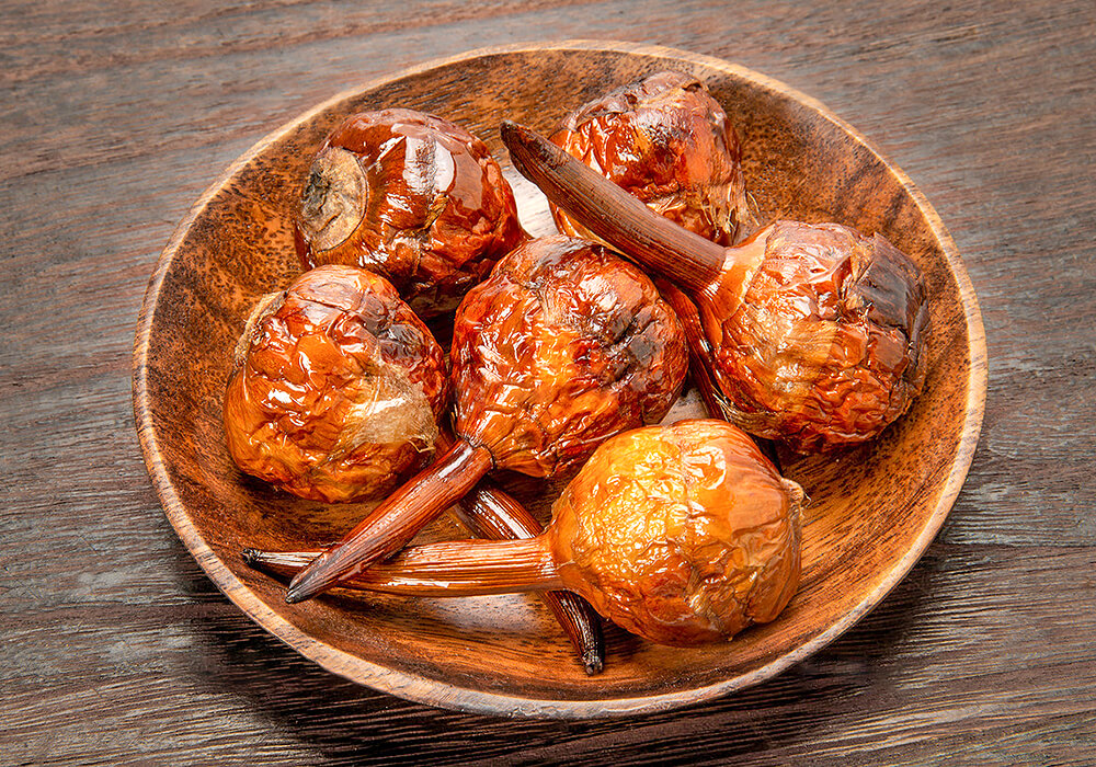 クワイの素揚げ